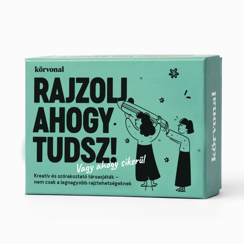 Rajzolj, ahogy tudsz – társasjáték, ami mindenkit megnevettet! - korvonal.com