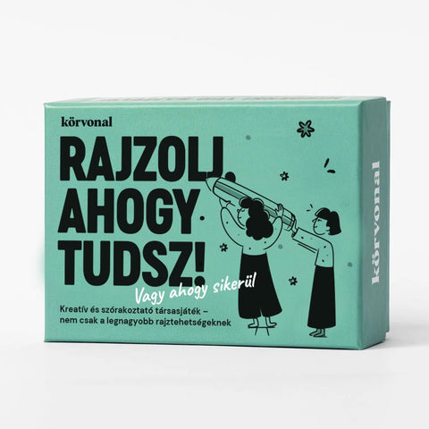 Rajzolj, ahogy tudsz – társasjáték, ami mindenkit megnevettet! - korvonal.com